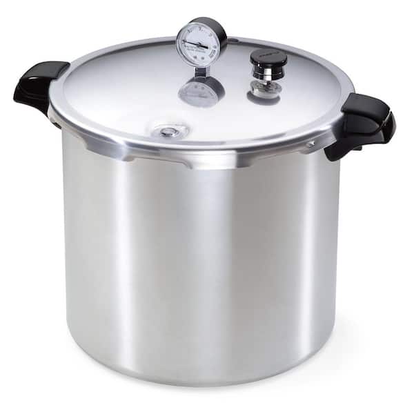 Presto 23 qt. Aluminum Pressure Canner with Rack 01784 - The Home