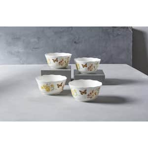 Butterfly Meadow 4-Piece Multi Color Melamine All Purpose Bowls