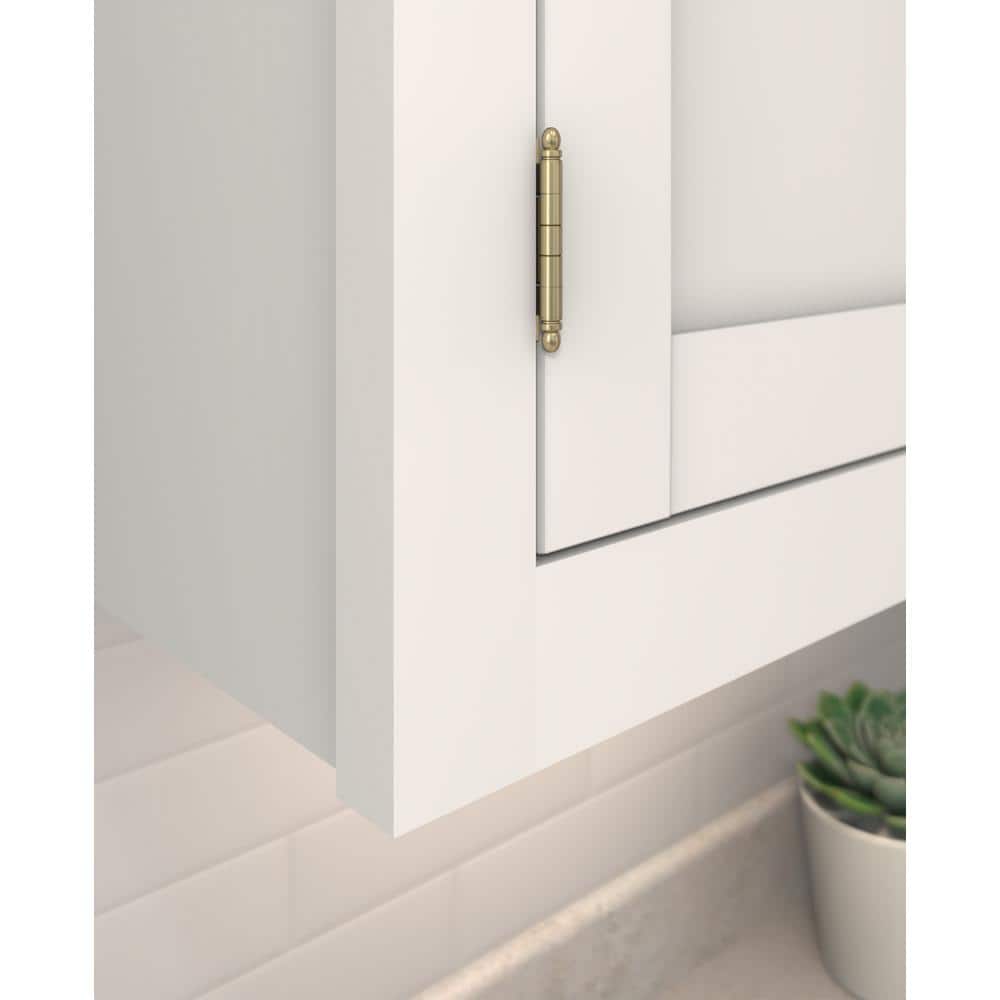 Golden Champagne Steel Cabinet Hinge with Ball Tip
