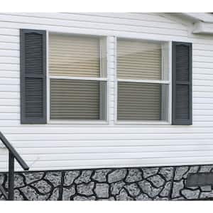30 in. x 54 in. Mobile Home Single Hung Aluminum Window - Silver