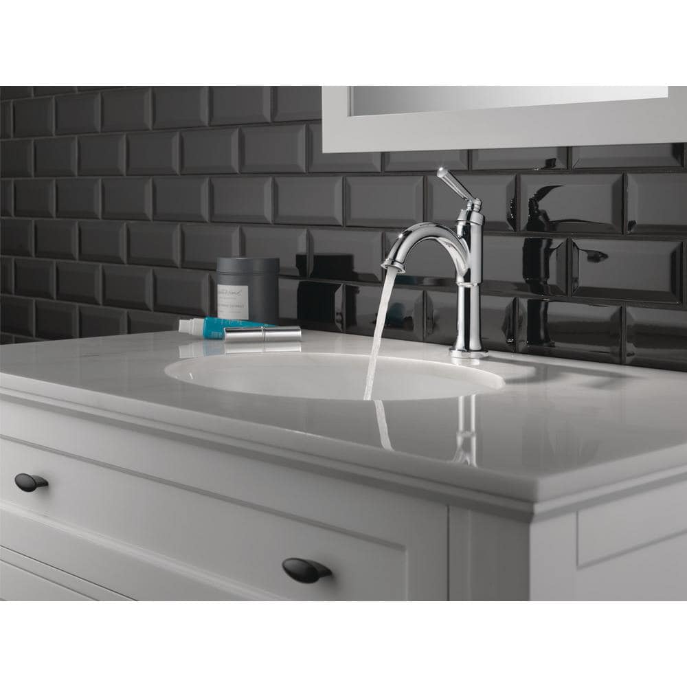 Saylor Polished Chrome Single Handle Bathroom Faucet