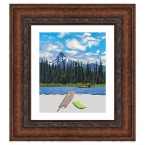 20 in. x 24 in. Matted to 16 in. x 20 in. Decorative Bronze Picture Frame Opening Size