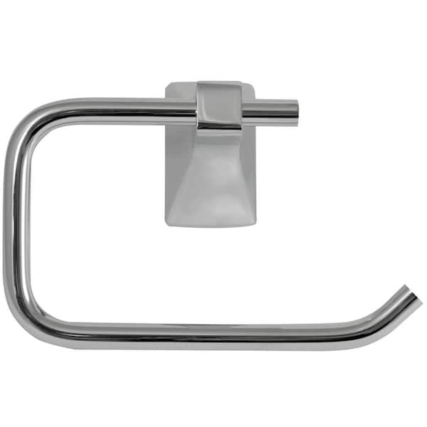 Paradise Bathworks Shangri-La Single Post Toilet Paper Holder in Chrome