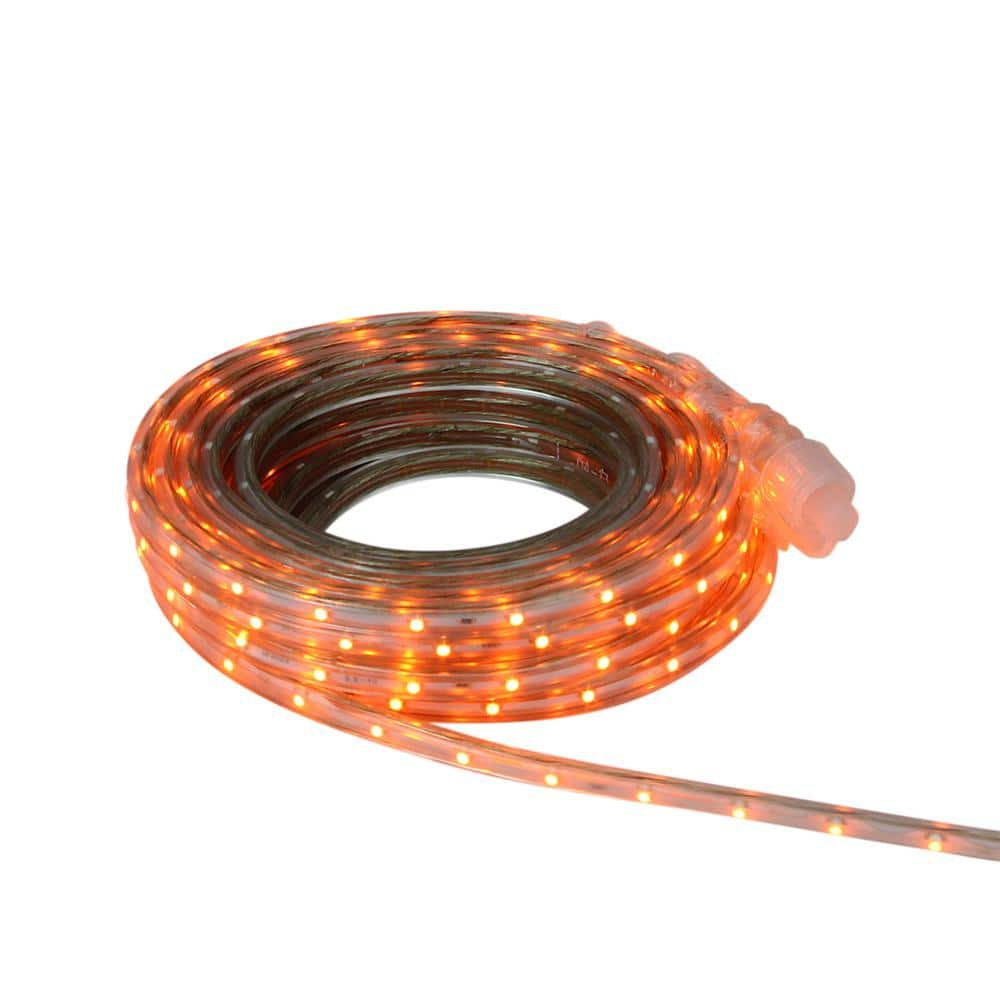 orange led rope lights outdoor