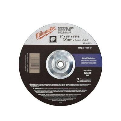 POWERTEC 8 in. x 1 in. 100-Grit 5/8 in. Arbor White Aluminum Oxide Grinding  Wheel for Bench Grinder 15513 - The Home Depot