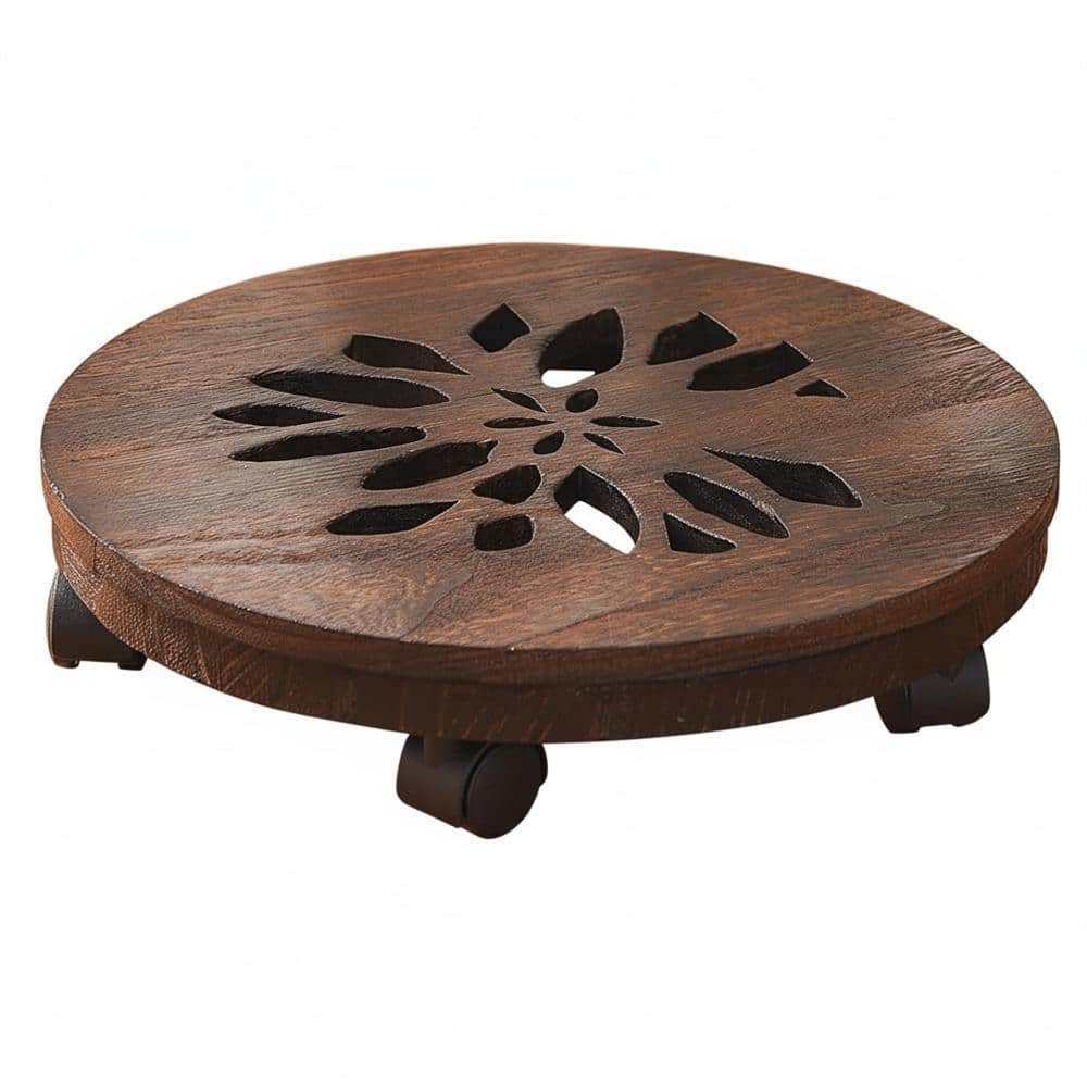 Wood Plant Caddy with Lockable Wheels price history on PriceWatchPro