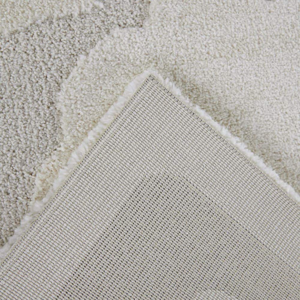 Cumulus Cloud Kids Area Rug 5'3" x 7' in Cream