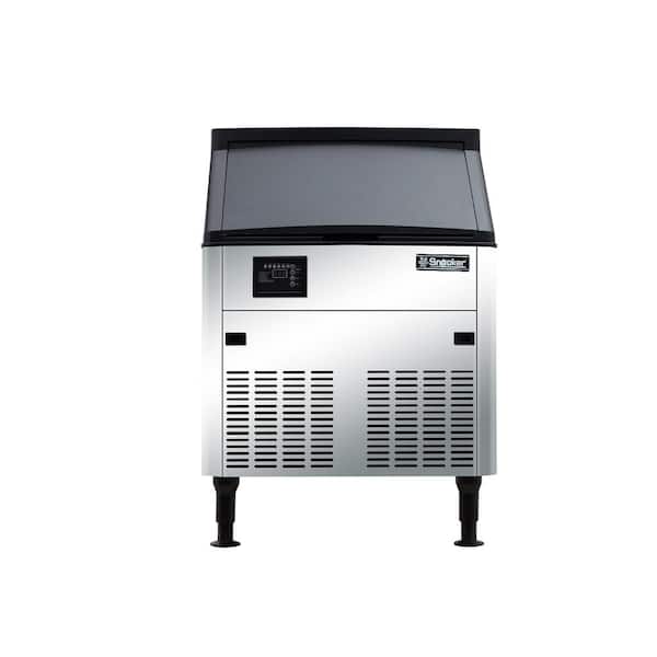 SNOOKER 280 lb. Freestanding or Built-In Ice Maker in Stainless Steel