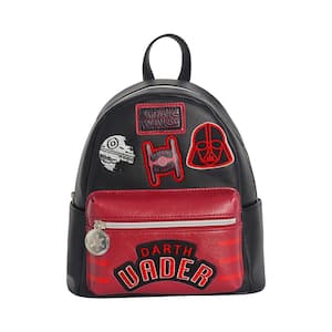 Darth Vader 9 in. BLK/Red Mini Backpack