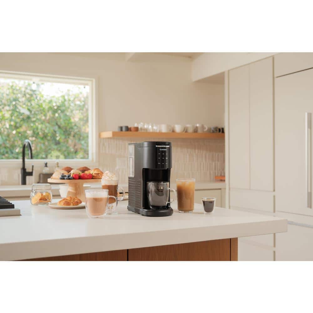 Cuckoo Electronics CCM-AK011B CUCKOO Electric 3-in-1 Coffee Maker Uses Ground Coffee/ K-Cup Pod / Loose Tea Leaves Single Serve Coffee Brewer and Tea Maker (CCM-AK011B)
