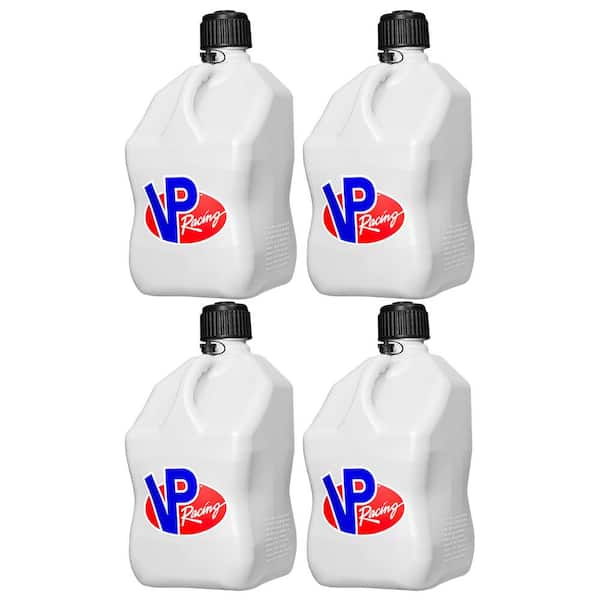 Empty Plastic Gallon Jugs - Clear HDPE Plastic with Caps - 4 Count