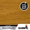 Olympic Maximum 5 gal. Cedar Transparent Exterior Stain and Sealer in One Low VOC 56503A-05