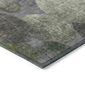 Chantille ACN556 Green 3 ft. x 5 ft. Machine Washable Indoor/Outdoor Geometric Area Rug