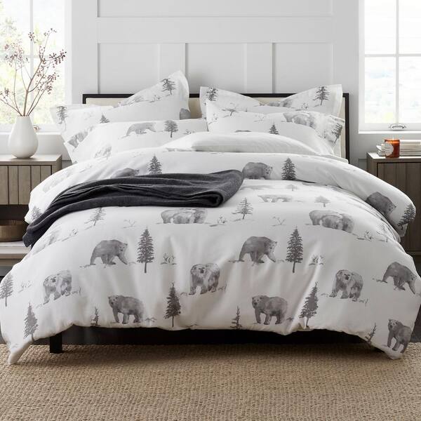 flannel duvet cover holiday