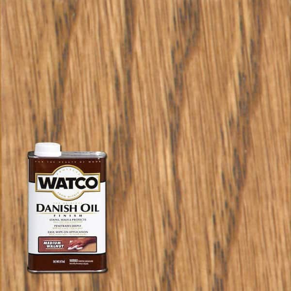 Watco 1 Pint Danish Oil in Medium Walnut (4 Pack)