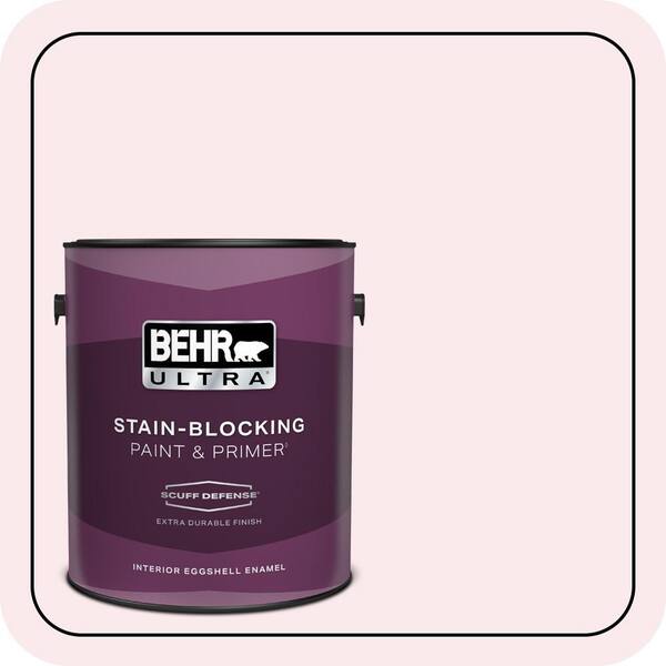 BEHR ULTRA 1 gal. #110A-1 Ballerina Gown Extra Durable Eggshell Enamel Interior Paint & Primer