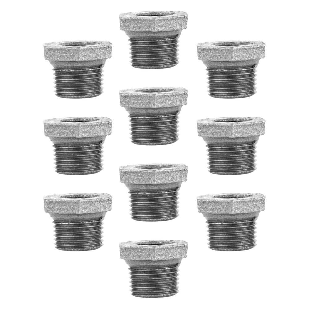 3/8 in. x 1/4 in. Black Malleable Iron Bushing Fitting (10-Pack) price history on PriceWatchPro