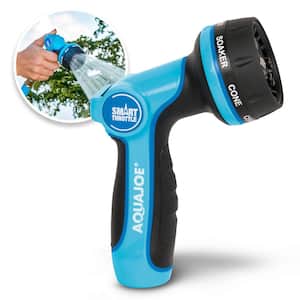 Heavy-Duty Indestructible Metal Multi Function Adjustable Hose Nozzle with Smart Throttle