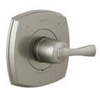 Stryke 1-Handle Wall Mount Diverter Valve Faucet Trim Kit in Stainless (Valve Not Included)