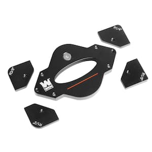 7-Piece Corner Radius Jig and Template Set for Routers