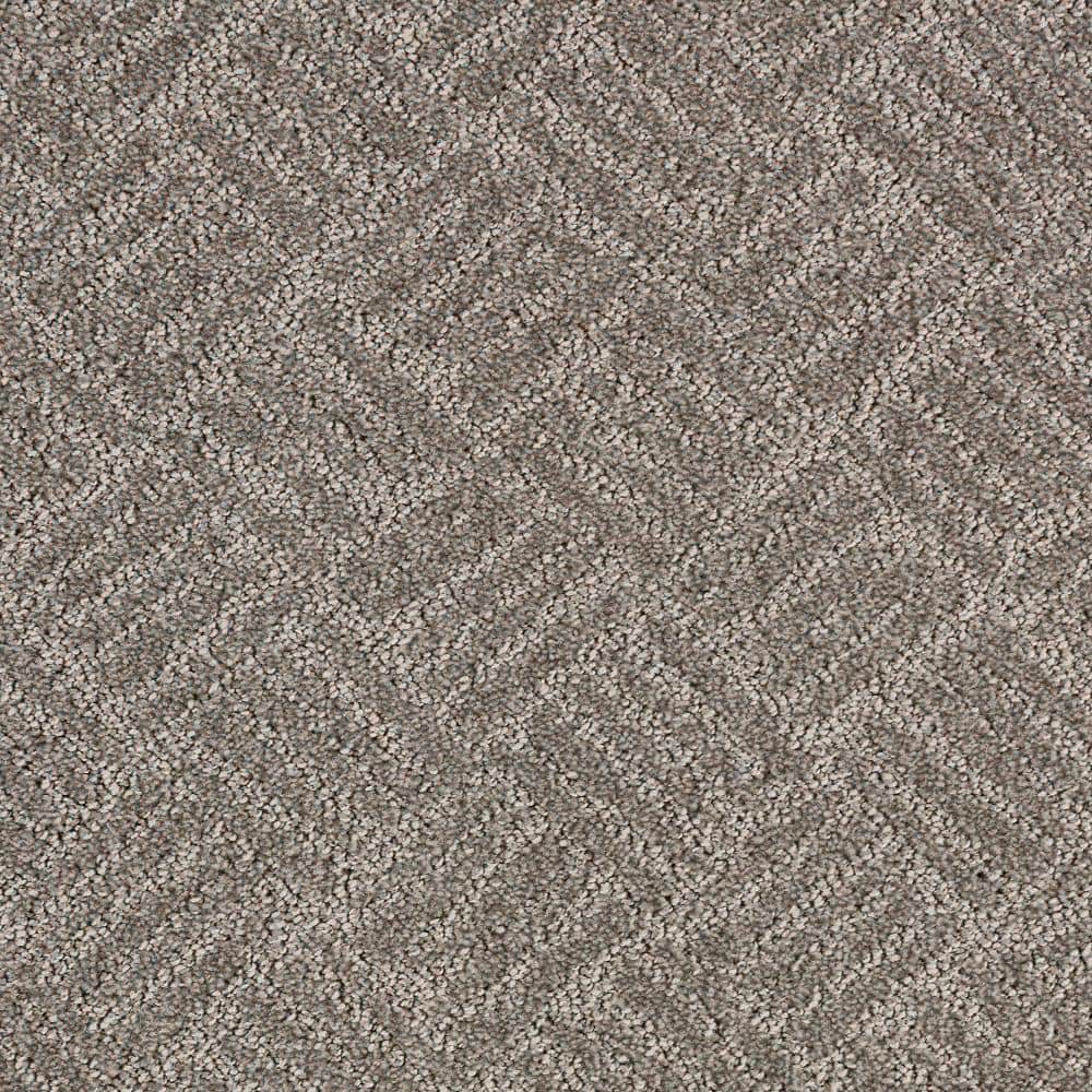 8 in. x 8 in. Pattern Carpet Sample - Embers Aloft -Color Marina