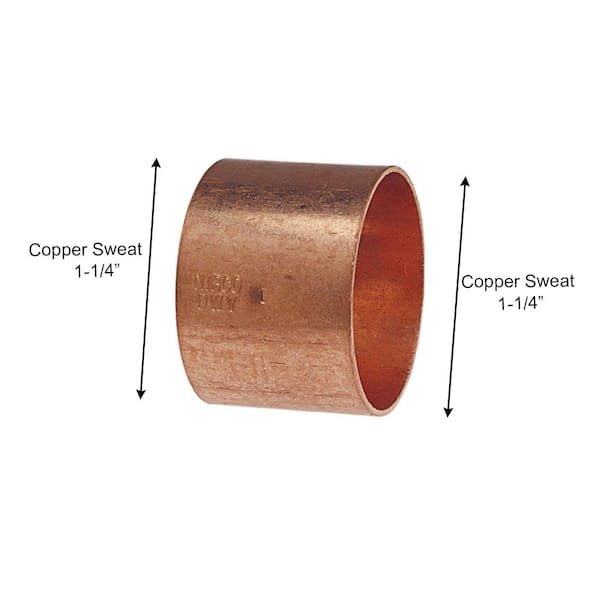 1/4" C x 1/4" C Copper Coupling 