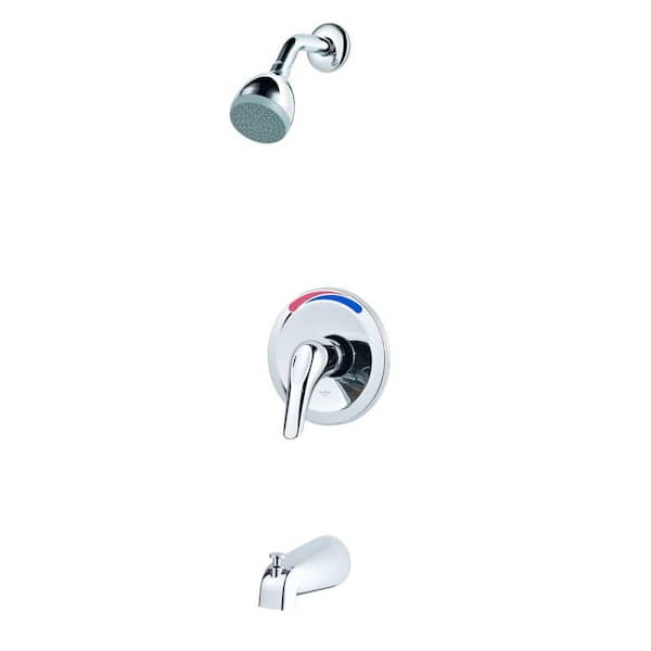 Pfister Pfirst 1-Handle Shower Faucet Trim Kit in Polished Chrome (Valve Not Included)