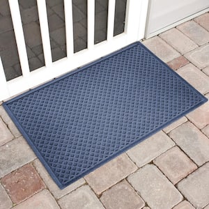 Waterhog Gems Navy 24 in x 36 in PET Polyester Indoor Outdoor Door Mat