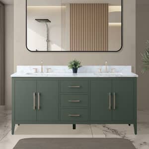 Betty♡ Vanity Art 72 in. W. x 22 in. D x 38 in. H Double Sink Bathroom