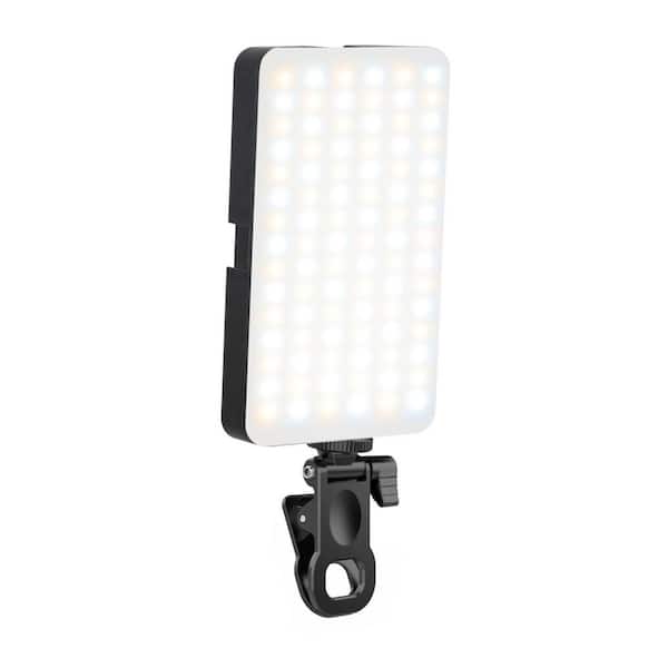5 in. White Ring Light with 90 LED Double Layer Soft Light, 3 Modes, 10 Brightness Levels, For Phone Camera