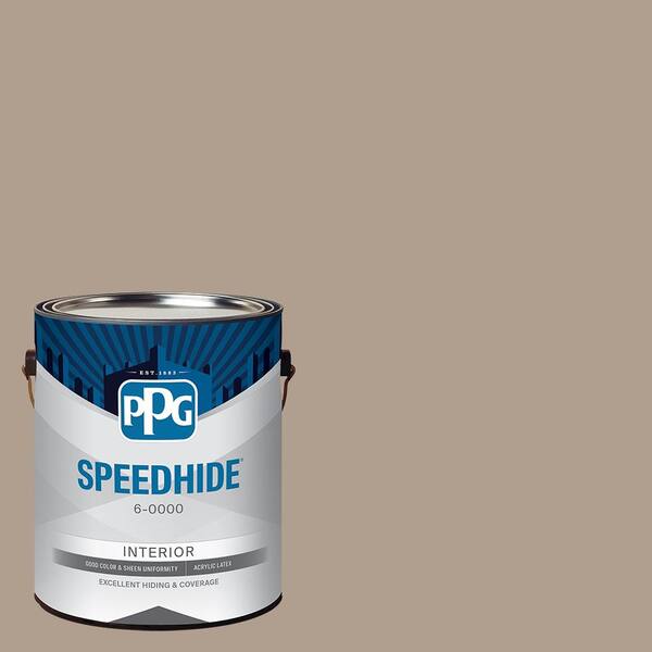 SPEEDHIDE 1 gal. PPG1076-4 Cuppa Coffee Satin Interior Paint