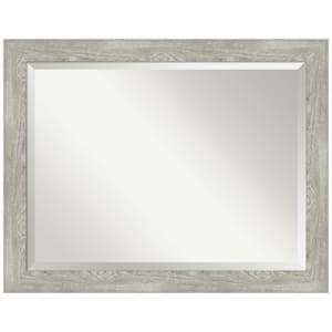 Dove Greywash 46 in. x 36 in. Bathroom Vanity Mirror