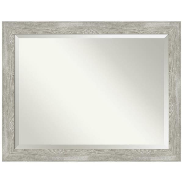 Dove Greywash 46 in. x 36 in. Bathroom Vanity Mirror