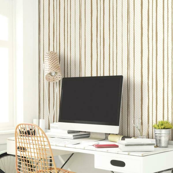 RoomMates Meadow Mix Peel & Stick Wallpaper | Removable Floral Wall Decor