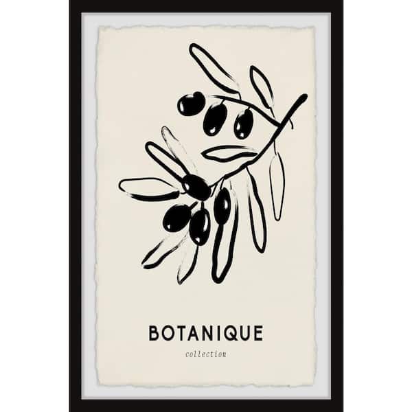 Unbranded "The Botanique Collection" by Marmont Hill Framed Nature Art Print 18 in. x 12 in.