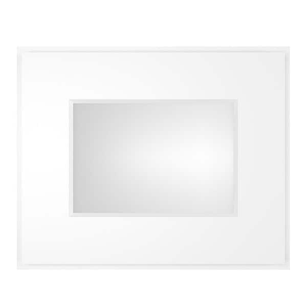 HOMEIBRO 15 in. W X 12 in. D X 12 in. H in Shaker White Plywood Ready to Assemble Wall Kitchen Cabinet with 1-Door