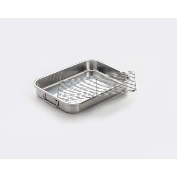 16 Inch Nonstick Roasting Pan with V Rack - Tramontina US