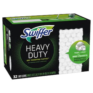 Sweeper Heavy-Duty Dry Sweeping Cloth Refill Pads Unscented (32-Count)