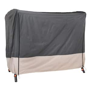 81 in. L x 52 in. W. x 70 in. H, Renaissance Patio Swing Cover, Gray