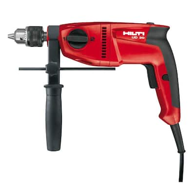 4.2 Amp Variable Speed Reversible Electric Drill with 3/8 in. Keyless  Chuck, Rubberized Grip and Lock-On Button