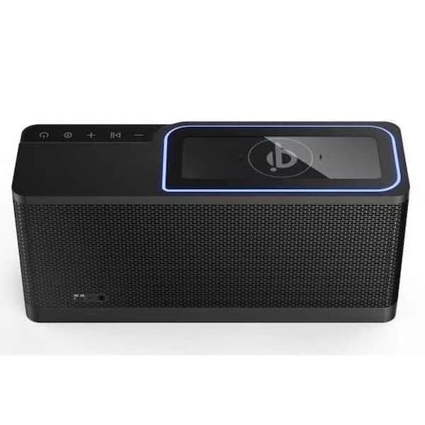 Portable Bluetooth Speaker with 20-Watt Stereo and Wireless Charging