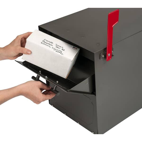 Architectural Mailboxes Oasis Classic Graphite Bronze, Extra