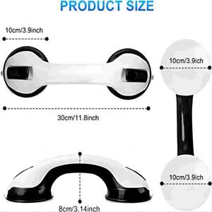 HealthSmartsup-sup-Suction-Cup-Grab-Bars-with-Germ-Free-Protection