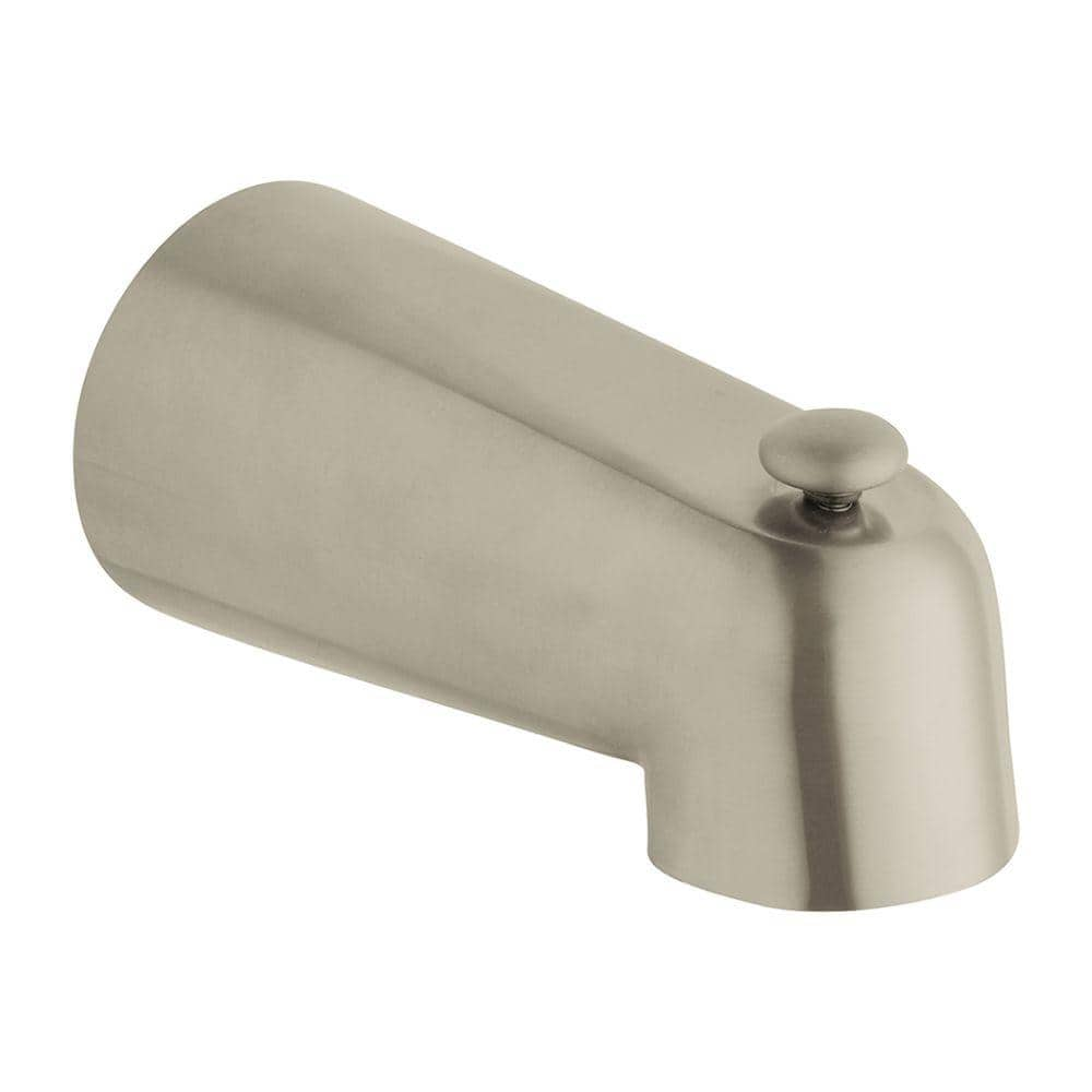 GROHE 5.5 in. Diverter Tub Spout in Brushed Nickel Infinity