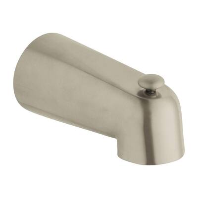 5.5 in. Diverter Tub Spout in Brushed Nickel Infinity