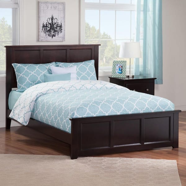 AFI Madison Full Traditional Bed with Matching Foot Board in Espresso