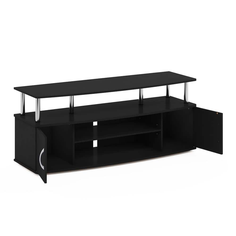 Americano 55" Stainless Steel Modern TV Stand