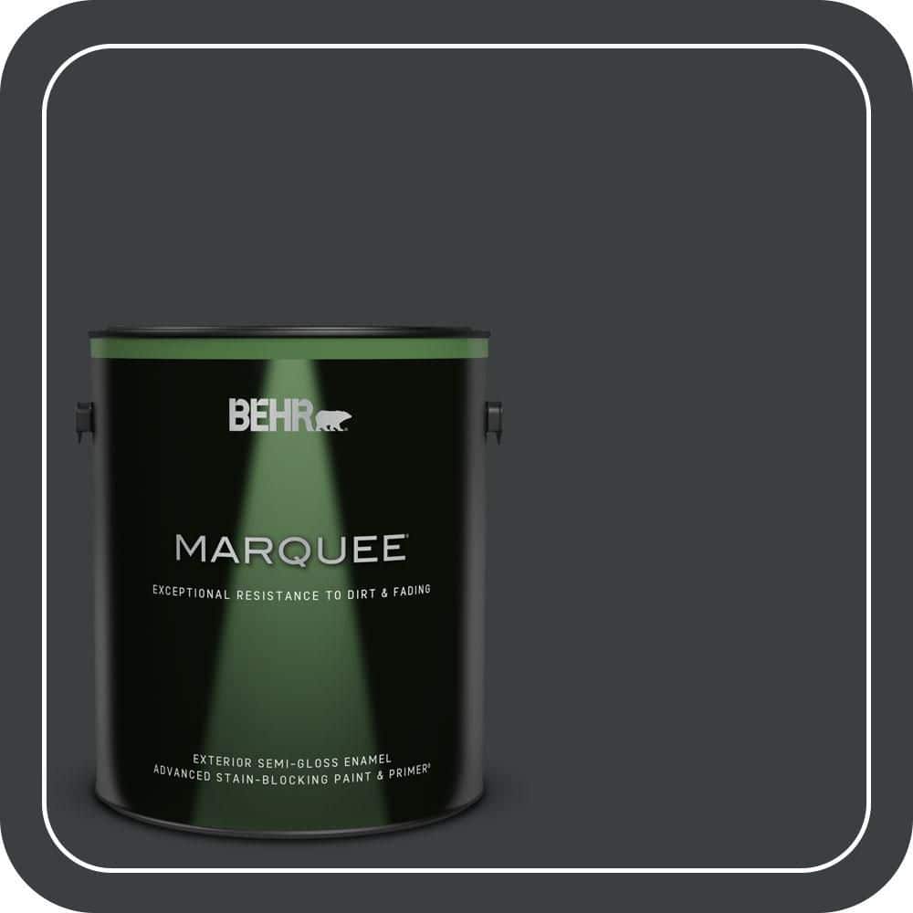 1 gal. #ECC-25-3 Obsidian Stone Semi-Gloss Enamel Exterior Paint & Primer price history on PriceWatchPro