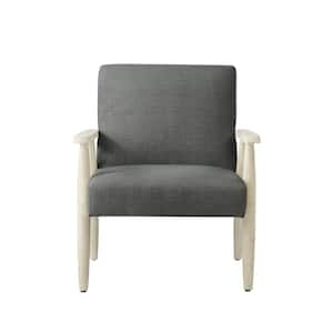 Carnegy Avenue Dark Gray Fabric Tri-Fold Sleeper Side Chair Convertible CGA- BO-523177-DA-HD - The Home Depot