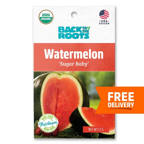 Back to the Roots Organic Sugar Baby Watermelon Seed (1-Pack)